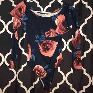 Women’s Floral Onesie